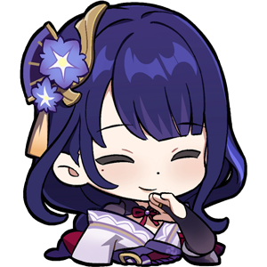 雷電将軍「微笑み」