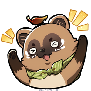 狸「がんばれ」