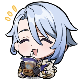 神里綾人「ミルクティーを飲む」