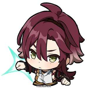 鹿野院平蔵「拳を突き出す」