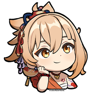 宵宮「頬杖をつく」