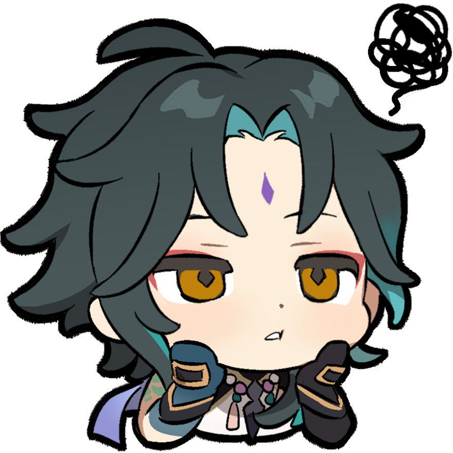 魈「ボーっとする」