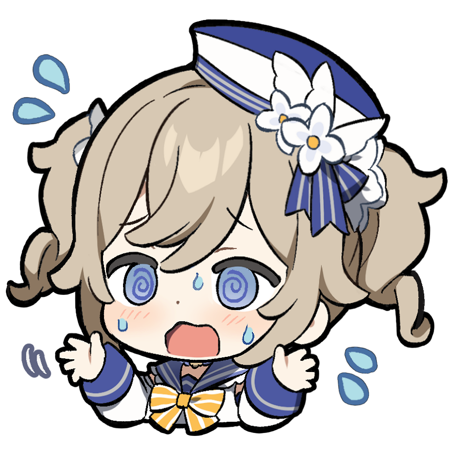 バーバラ「慌てる」